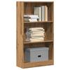 VidaXL Bookcase Artisan Oak 60x24x109 Cm Engineered Wood, Bookshelf, Book Holder, Book Support, 857811