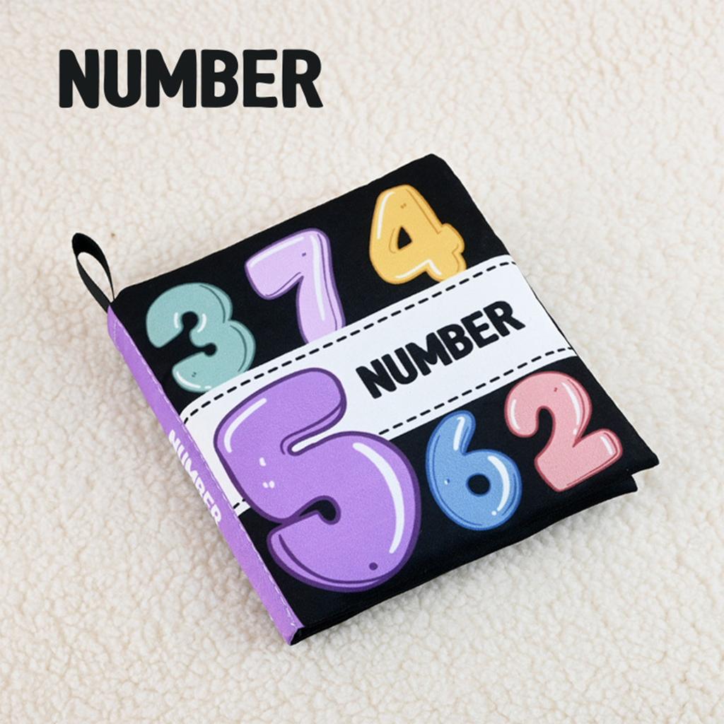 Baby Early Education Cloth Book, Baby Feeling Cloth Soft Book, Tear Not Rotten Washable Cloth Book Gifts For Boys And Girls Newborn Babies