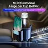 New Multi-purpose Car Cup Holder with Phone Box and Card Slot Modified Coaster for Automotive Use Drink Rack Cup Holder