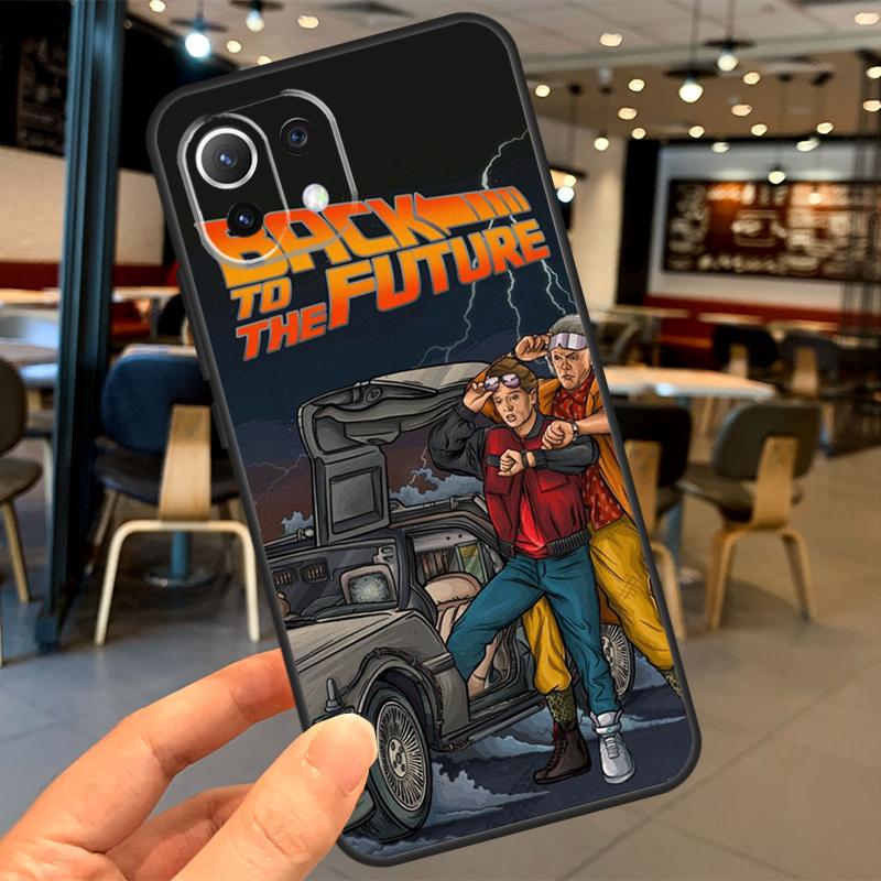 Back to the Future Case For Xiaomi 14T Pro 11T 12T 13T 13 14 15 Ultra POCO X7 Pro X3 X5 X6 F5 F6 M6 Pro Coque