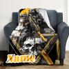 Custom Name Dreamy Friends Adventure blanket for Couch & Bed, Plush Cozy Fuzzy Blanket Super Soft & Warm Blankets for Fall and Winter. 0908125