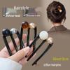 Elegant Pearl U-Shaped Hairpin for Japanese and Korean Style Updos