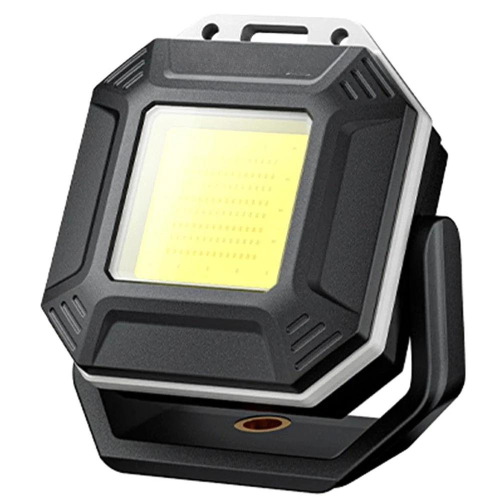 

Rechargeable LED Work Light: Waterproof Inspection Lamp with Magnetic Base, for Car Repair, Emergency & Workshop Use чорний
