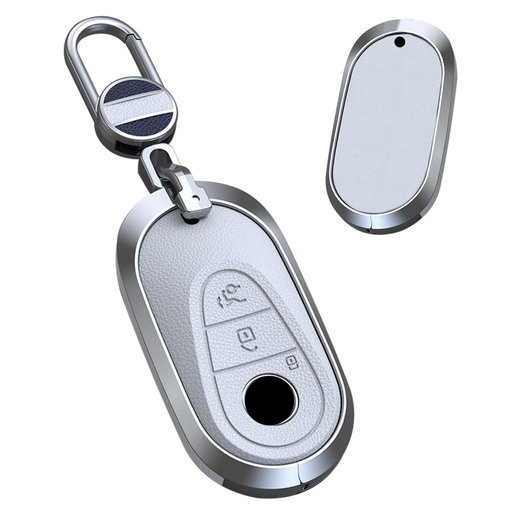 TECART Key Case, Key Cover, Key Holder, For Mercedes Benz, Smart Key Case, Compatible