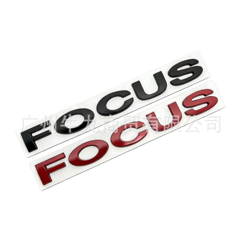 Logo samochodu FOCUS, pasuje do FOCUS focus split, metalowe logo z napisem naklejka na samochód naklejka na tył
