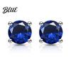 Fashion Jewelry For Women Zirconia Stud Earrings One Carat Main