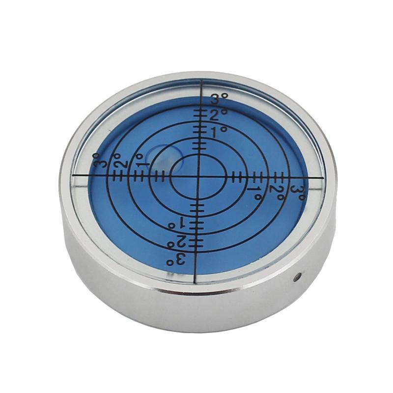 Nivel cu bulă circular universal, bulă orizontală, metal complet cu funcție de vedere nocturnă luminoasă