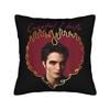 Twilights Vampire Edward Cullen Pillowcase Printing Polyester Cushion Cover Portrait Movie Throw Pillow Case Cover Home Square