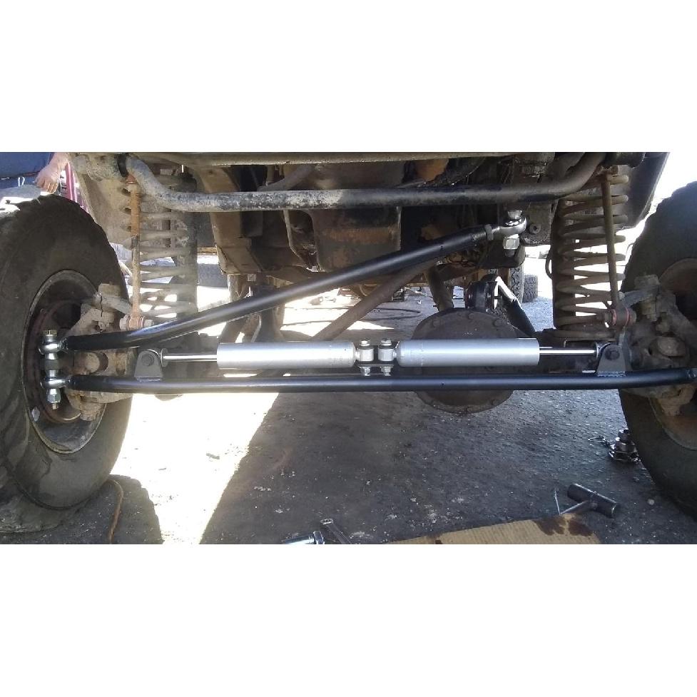 5/8” Heim Joints Rod End, JMX Series 3-Piece Heavy Duty .625" Chromoly Joints Panhard Rod End Kit With Jam Nuts