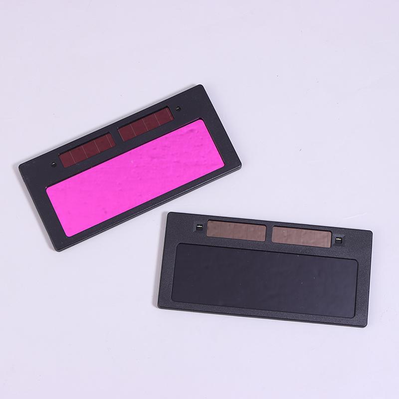 Solar Auto-Abdunkelnde Schweißlinse Schweißbrille Solarbetriebene Schweißhelm-Schutzbrille Schweißhelm Maske Zubehör