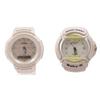 Used Casio G-SHOCK 2-piece Set Baby-G 1999 Christmas Limited Lovers Collection Pair Quartz Digital Analog White White /TQ