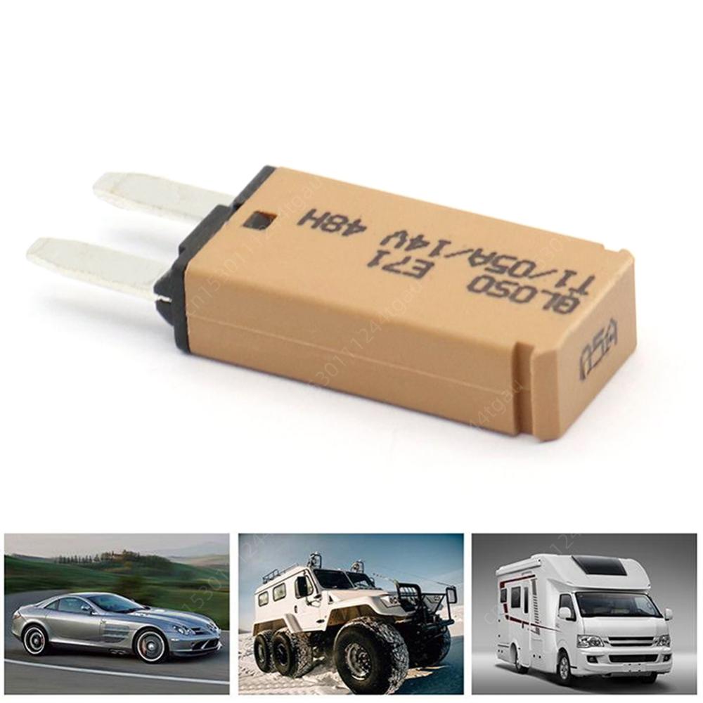 Circuit Breaker Blade Fuse Auto Accessories Reset Fuse Adapter for Car Truck Boat Marine 5A 7.5A 10A 20A 25A DC 28V Circuit Breaker 6