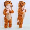 Kigurumi Cat Onesie Kids Unicorn Pajamas for Children Animal Cartoon Blanket Sleepers Baby Costume Winter Boy Girl Jumspuit