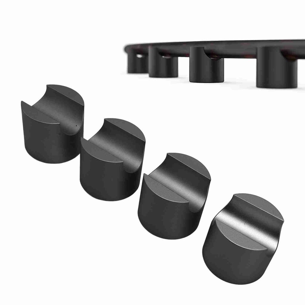 4pcs HiFi Cable Clamp Wire Bracket Aluminum Alloy Power Speaker Cable Riser Clip HiFi Cable Stabilizer