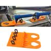 2PCS Auto Dent Repairs Tool Set Plastics Tabs Car Dent Repairs Gaskets Set Multifunctional Pull