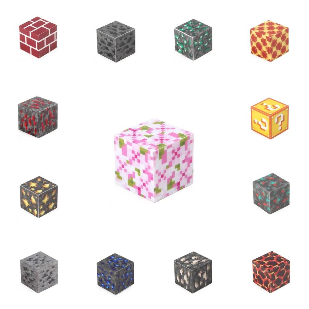 Creative Minecraft Themed Building Blocks Set With Hell Portal Design For Fun Playtime