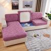 European Knitted Sofa Cover Delicacy Feather Pattern Cushion Cover Luxury Elastic Stretch Spandex Sofa Protector