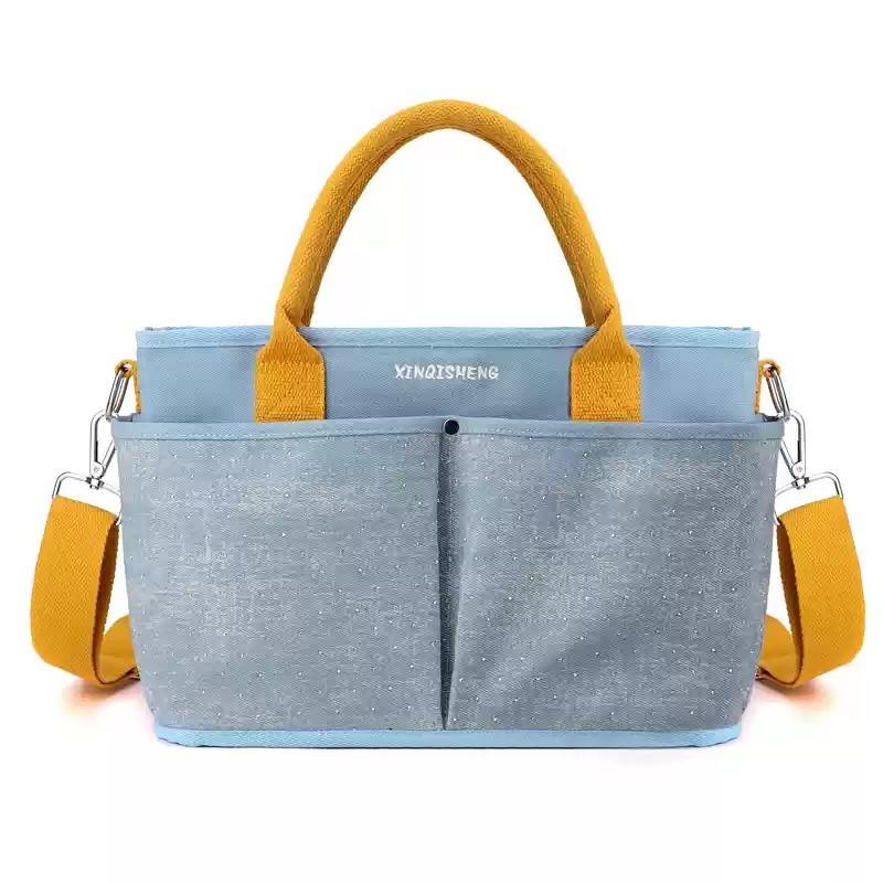 New Fashion Mommy Bag for Outdoor Travel Baby Care Large Capacity Multifunctional Diaper Bag Mom Handbags