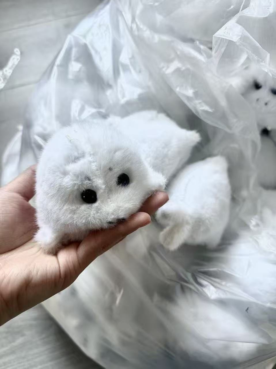 Compact size High-Quality Seal High-Quality Plush High-Quality Toy High-Quality Soft High-Quality Kawaii High-Quality Seal High-Quality Plush
