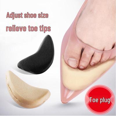 Zehenschwamm-Einlage für High Heels - Weiches, atmungsaktives, schmerzlinderndes Vorfußpolster, schweißabsorbierend, geruchshemmend, extra dick