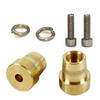 Universal Brass Battery Terminal Adapter Battery Poles Adapter For Car Boat Electrical Battery Post Connector
