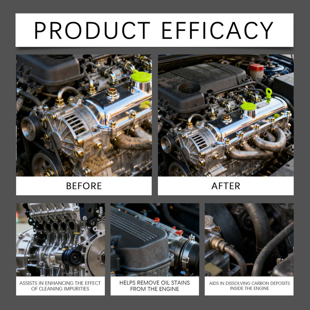Engine Bay Cleaner Engine Shine Protector Deep Cleaning Easily Removes Stains and Grease  Car Cleaning Tool Maintenance Products