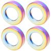 4Pcs Mountain Bike   Alloy Screw   Spacers Brake Caliper Concave Gasket M6