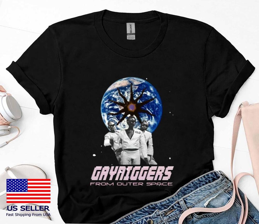 Gayniggers From Outer Space T-Shirt All size S to 5XL Unisex T-Shirt XXXXL