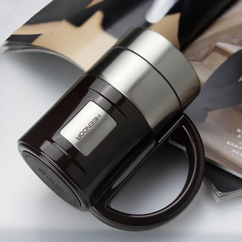 SINO 304 Stainless Steel Insulated Mug with Handle, 445ml