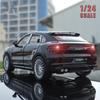 1:24 Porsche Cayenne S Turbo SUV Alloy Car Model Diecasts Metal Toy Car Model Simulation Sound Light Collection Kids Gift F384