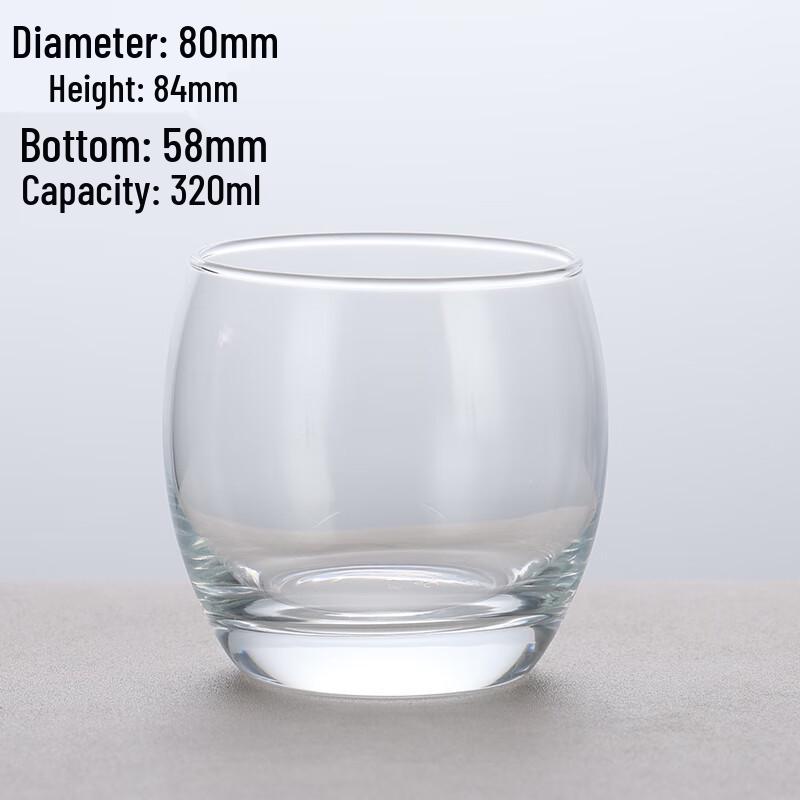 Hotel Tempered Borosilicate Glass Tumbler