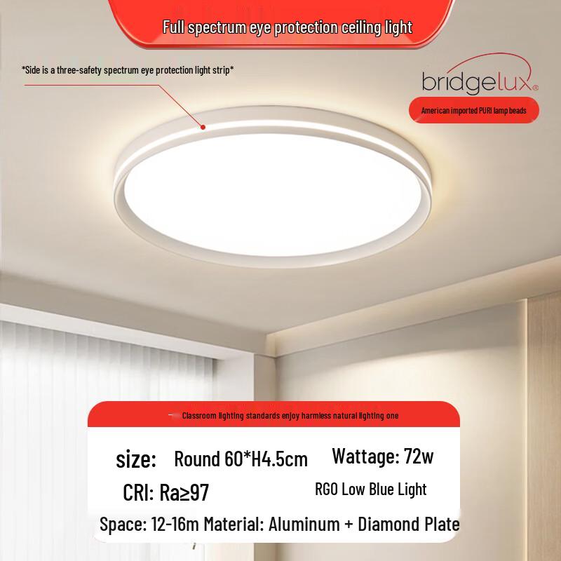 Nu-Style Round Full-Spectrum LED Ceiling Light