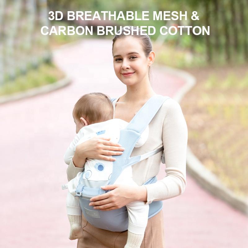 Cartoon Baby Carriers Front and Back Baby Carrier Ergonomic Baby Carrier with Hip Seat