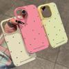 Simple niche love is suitable for iPhone16/17 mobile phone case Apple 15 two-in-one jelly 14/13 women 12 sets