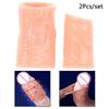2-in-1 Set Penis Foreskin Resistance Ring Complex Corrector Reusable Penis Sleeve Delay Ejaculation Condom Cock Ring Couple Toys