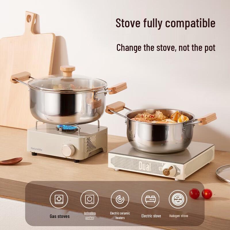COOKER KING 304 Stainless Steel Soup Pot
