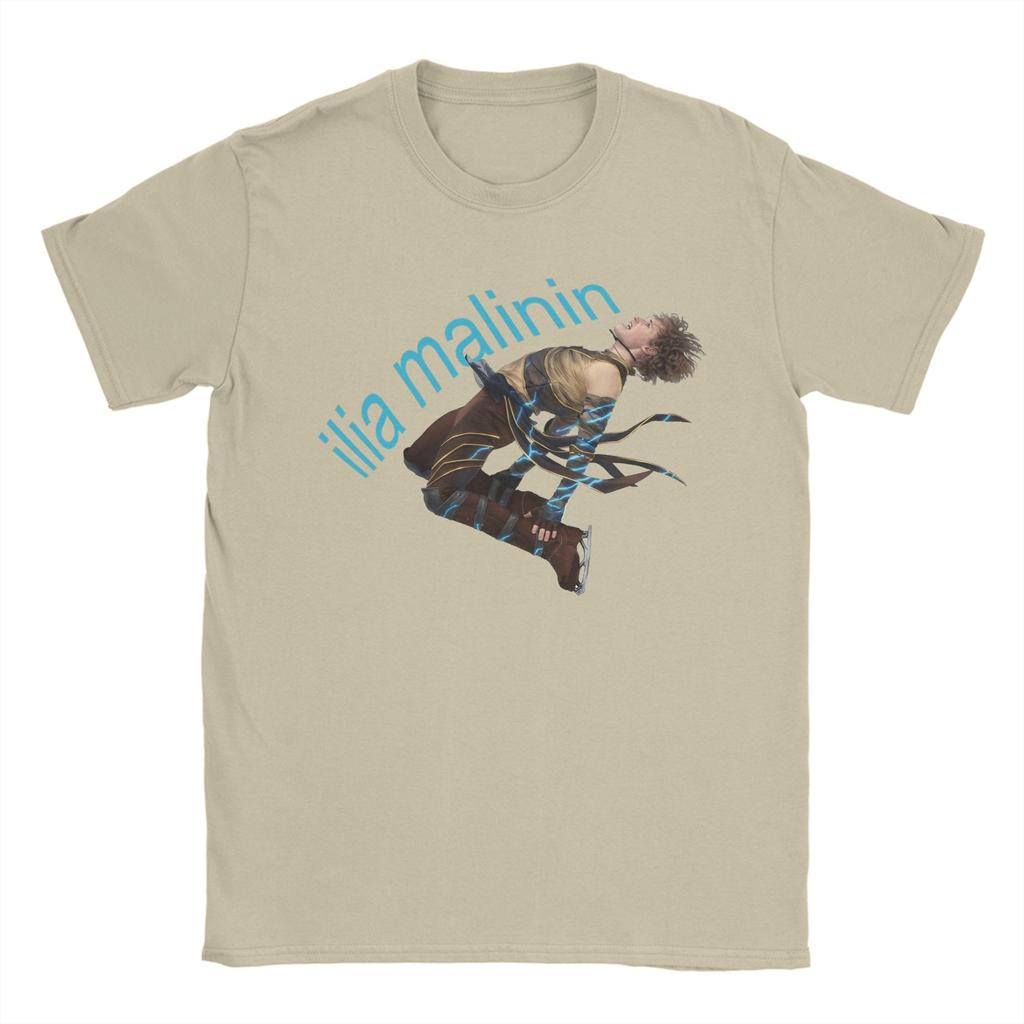 Ilia Malinin Power Performance T Shirt Summer Harajuku T Shirts Cotton Comfortable 5XL 6XL Tees Short Sleeve Streetwear Tshirt