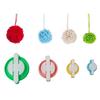 Pompom Maker Ball Weaver Nadel Handwerk Handarbeiten Stricken Werkzeuge Pompom Garn Herstellung Werkzeuge DIY Weben Wolle 4 Größen