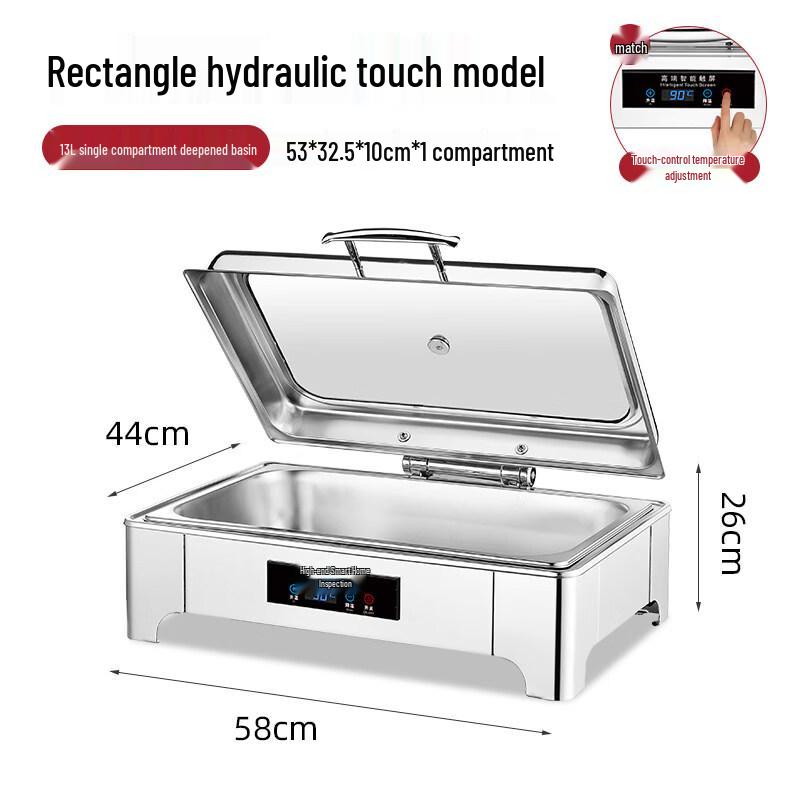 Commercial Buffet Food Warmer & Interchangeable Serving Pans