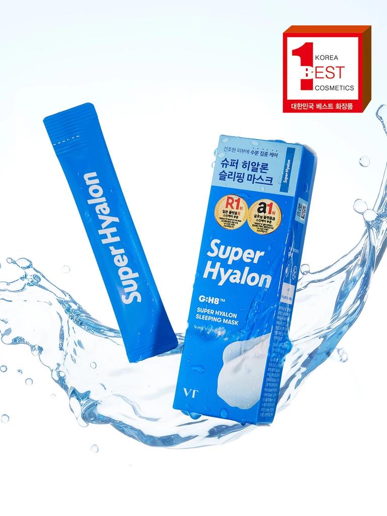 VT Super Hyalon Sleeping Masks 4 ml × 6