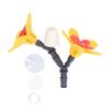 DIY Hummingbird Feeder Bottle Recycling Safe Harmless Bird Feeding Flower Kit for Outdoor Garden
