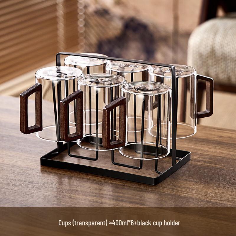 Handun 400ml High Borosilicate Glass Cup Set