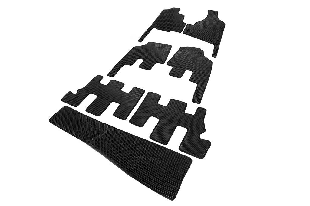 EVA Mats (for Grand Voyager, Automatic Transmission, Black) for Chrysler Voyager 2001-2007