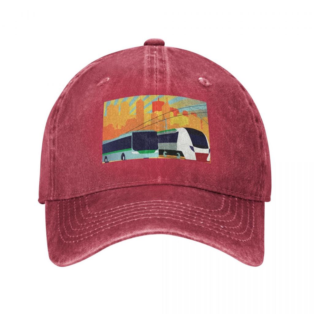 Public Transport Proporganda Baseball Cap Snapback Cap Funny hats birthday Hat Beach Hats Unisex Womens
