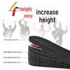 Height Boosting Sports Insoles: Shock-Absorbing, Invisible Air Cushion with Three-Layer, Four-Layer, and Half Pad Options for Men and Women