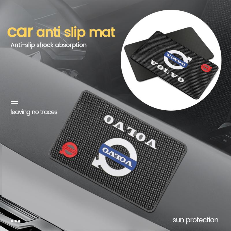 pxvrm2 Car Auto Non-Slip Mat Interior Dashboard Silicone Anti-Slip Pads For Volvo XC90 V90 V60 XC60 V40 S80 S60 XC40 Car Accessories
