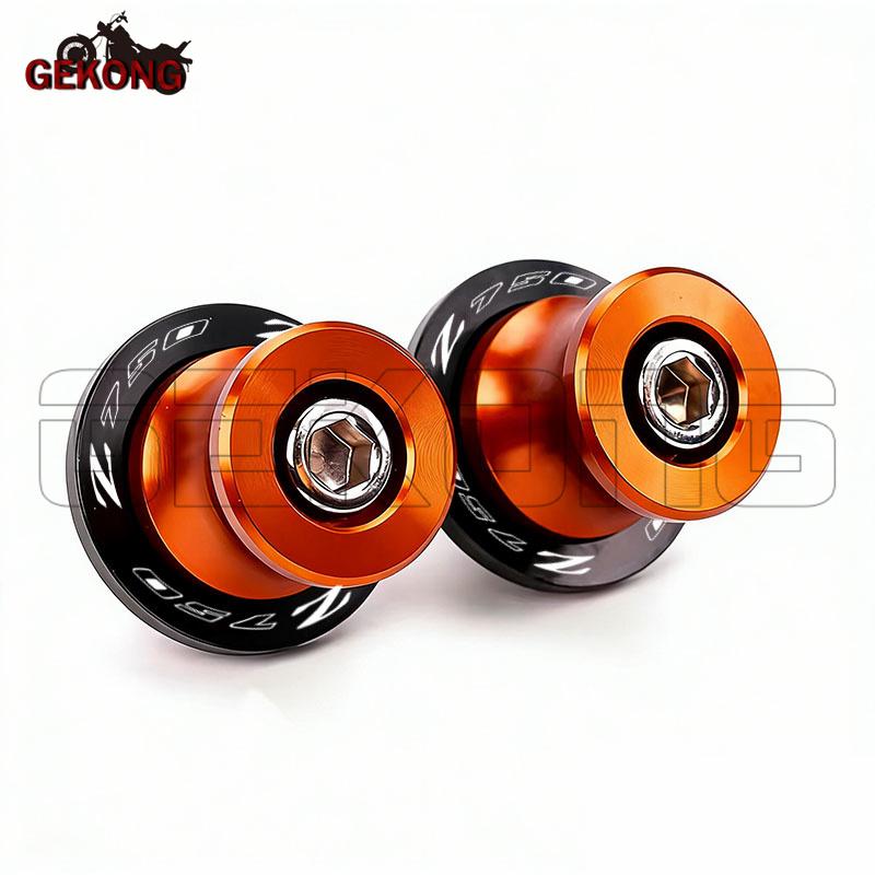 Z750 Motorcycle CNC Accessories Aluminium 10MM Bolts Swingarm Spools Slider Stand Screws Fit For Z750 Z 750 Z750S