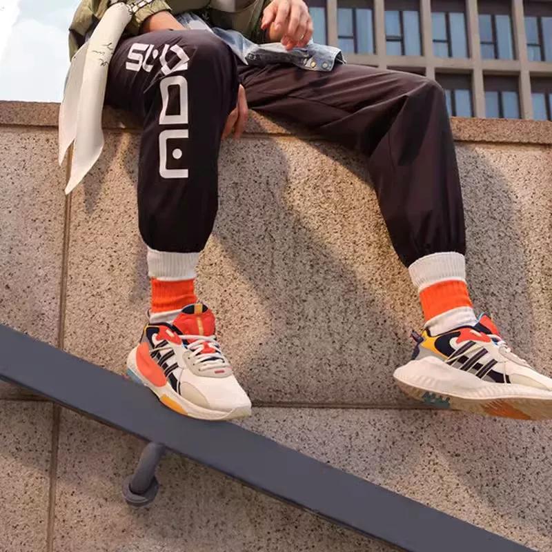 Adidas Originals Men s Woven Pants Sports Casual Cuffed Long Pants H13504 Original Price 699 S