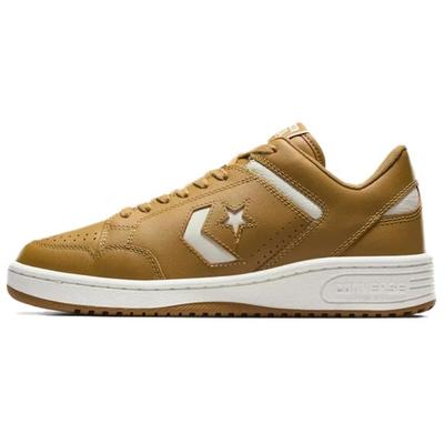 WEAPON Comfortable and Versatile Thin Sole Non-slip Wear-resistant Breathable Low-top Skate Shoes for Men and Women In Brown