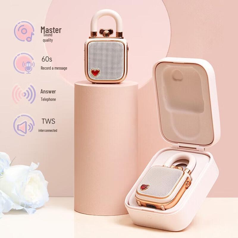 Divoom LoveLock Portable Bluetooth Speaker CN plug (adapter included)